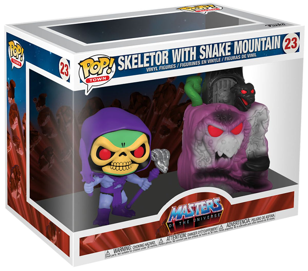 PRE LOVED Funko Pop! #23 Masters Of The Universe - Skeletor With Snake Mountain - The Geek In Me