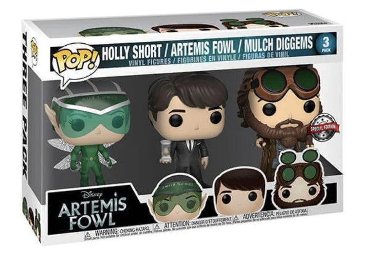 PRE LOVED Funko Pop! 3pk Artemis Fowl - The Geek In Me