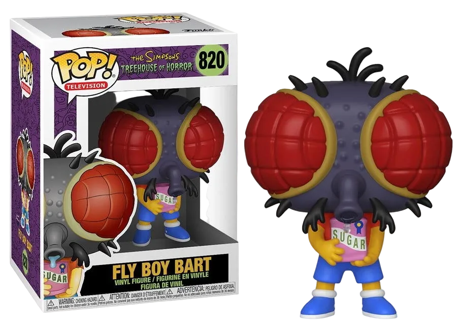 PRE LOVED Funko Pop #820 Fly Boy Bart