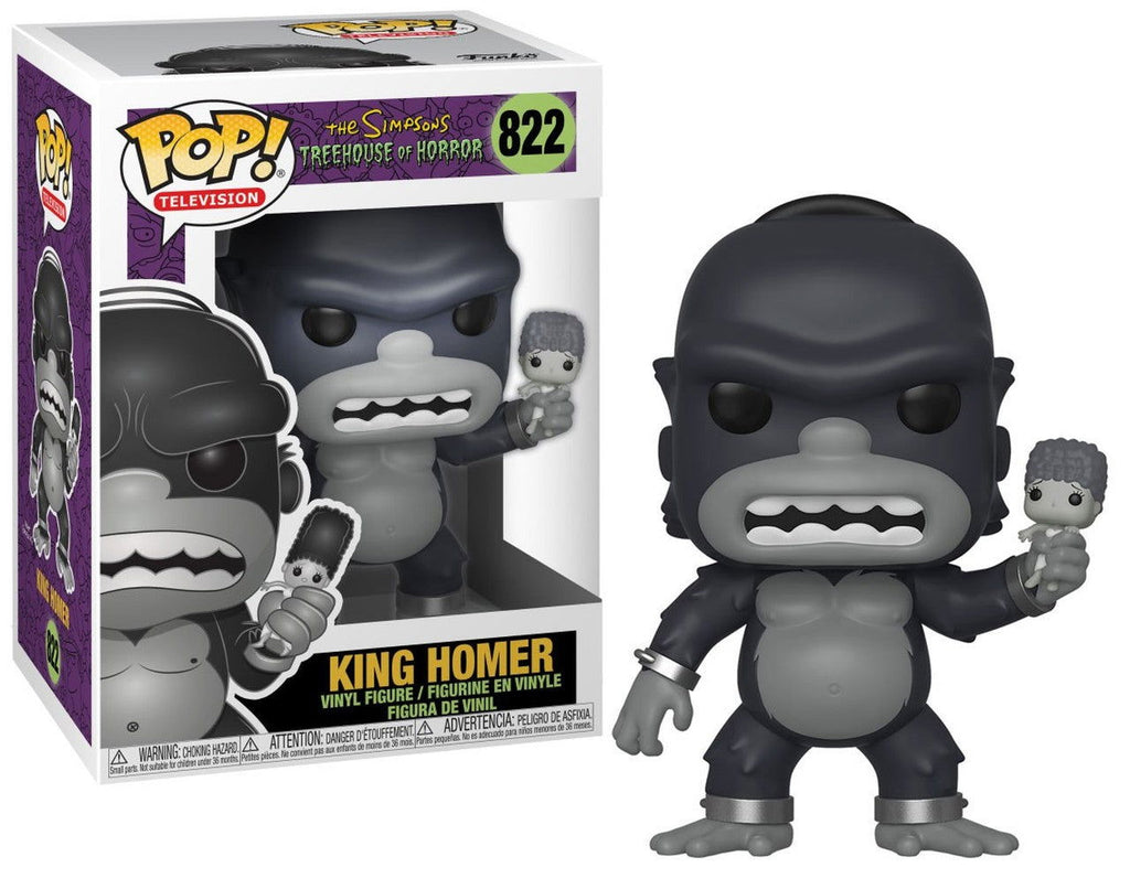 PRE LOVED Funko Pop! #822 King Homer - The Geek In Me