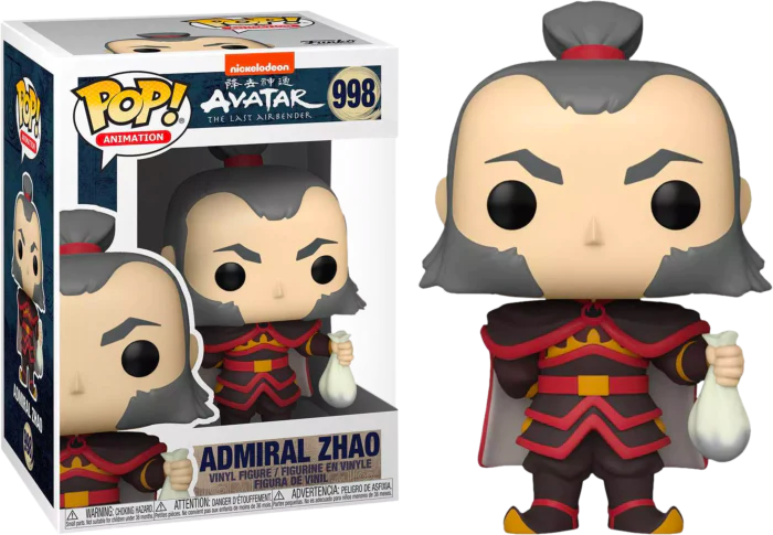 PRE LOVED Funko Pop! AVATAR THE LAST AIRBENDER - Admiral Zhao #998 - The Geek In Me