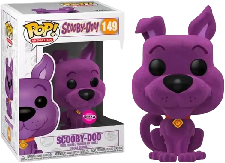 PRE LOVED Funko Pop! Animation #149 Scooby Doo Flocked Purple