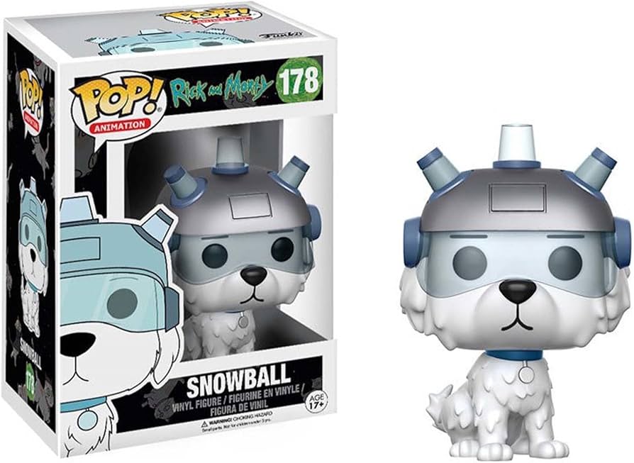 PRE LOVED Funko Pop! Animation #178 Rick And Morty - Snowball - The Geek In Me