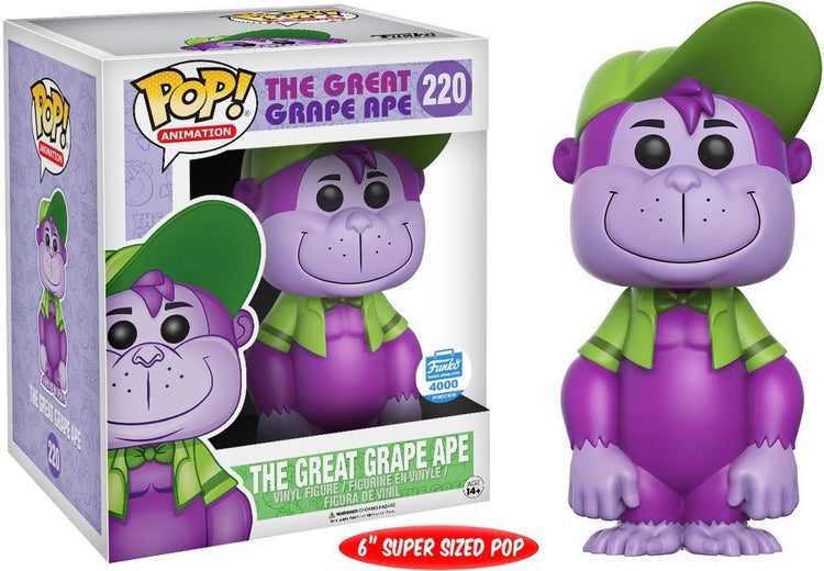 PRE LOVED Funko Pop! Animation #220 The Great Grape Ape - The Geek In Me