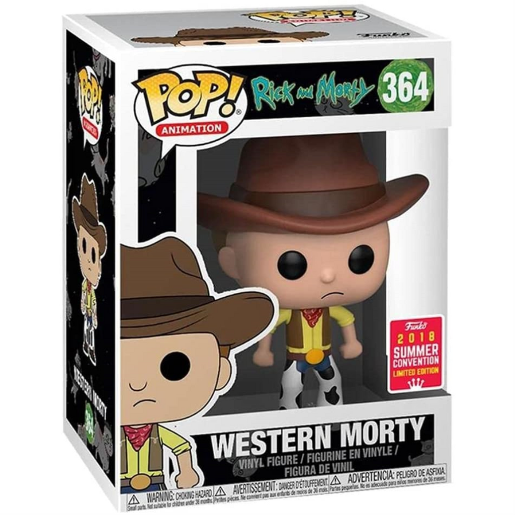 PRE LOVED Funko Pop! Animation #364 Western Morty - The Geek In Me