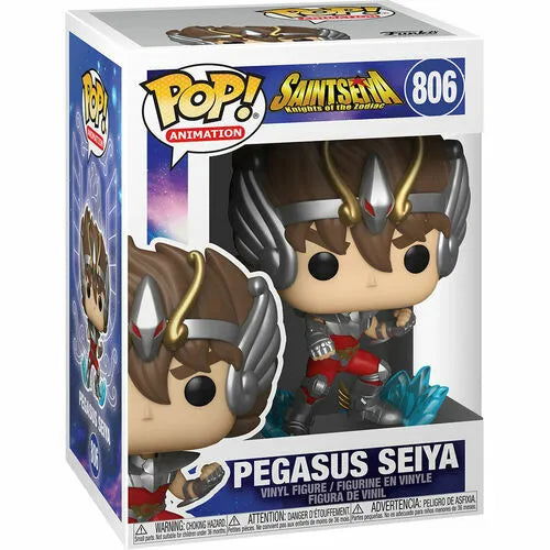PRE LOVED Funko Pop! Animation #806 Saintseya Knights Of Zodiac - Pegasus Seiya - The Geek In Me