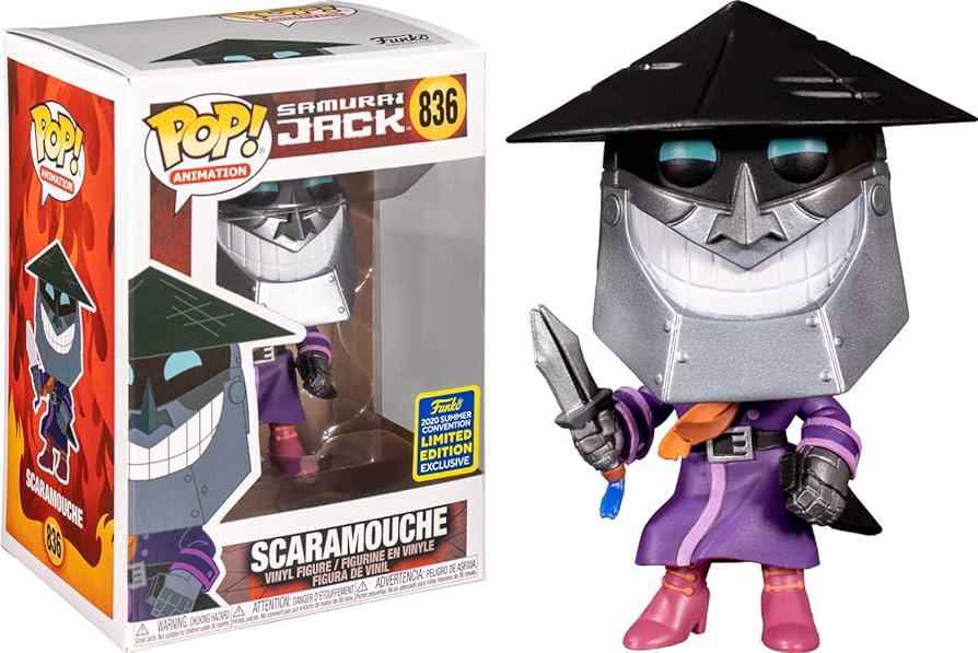 PRE LOVED Funko Pop! Animation Samurai Jack #836 Scaramouche - The Geek In Me