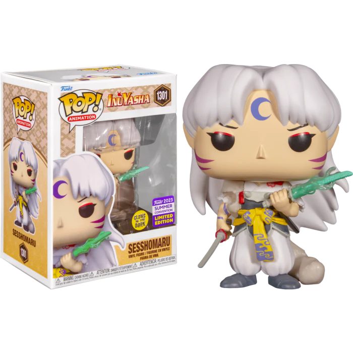 PRE LOVED Funko Pop! Anime #1301 InuYasha Sesshomaru - The Geek In Me
