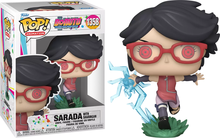 PRE LOVED Funko Pop! Anime #1358 Sarada - Boruto - The Geek In Me