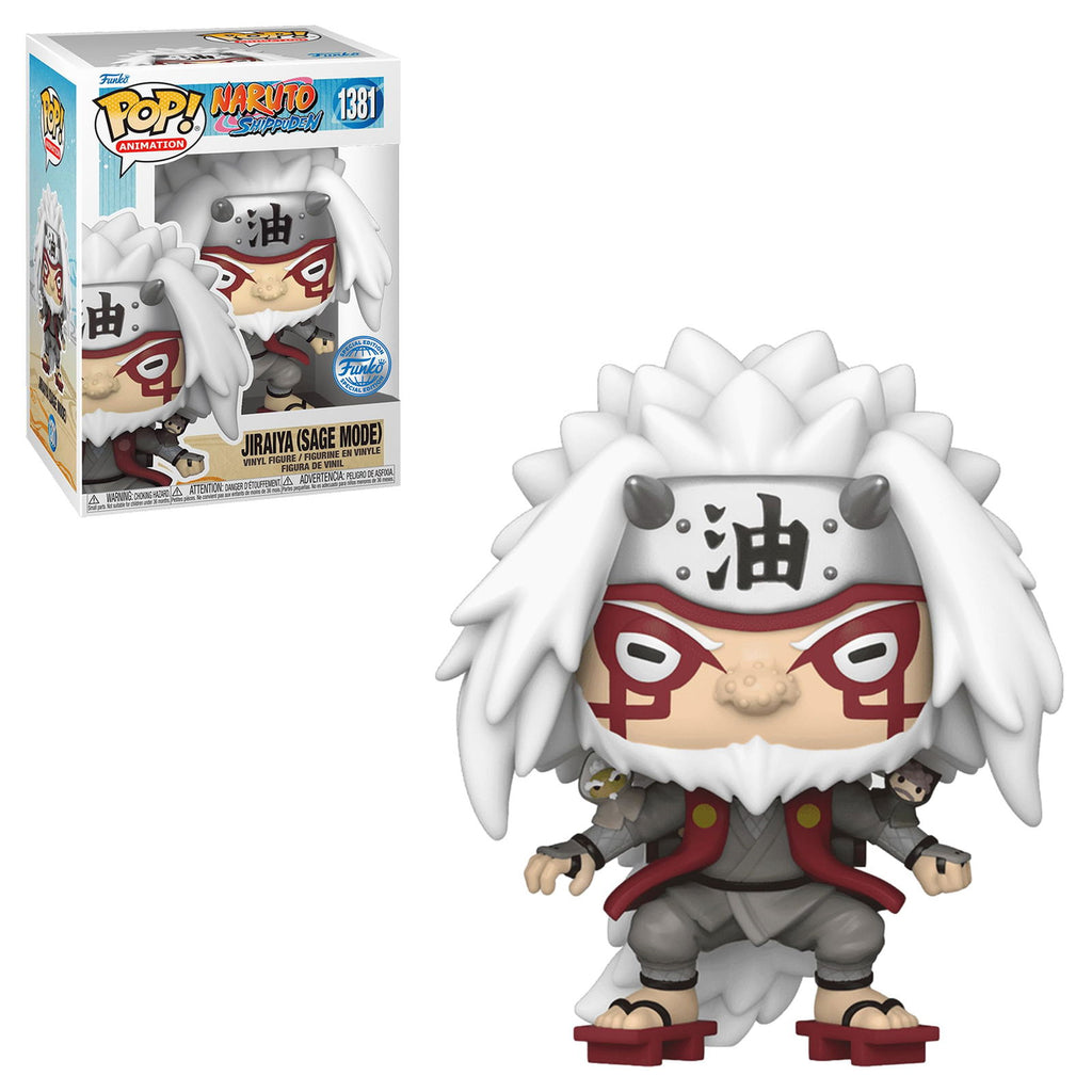 PRE LOVED Funko Pop! Anime #1381 Naruto Jiraiya (Sage Mode) - The Geek In Me