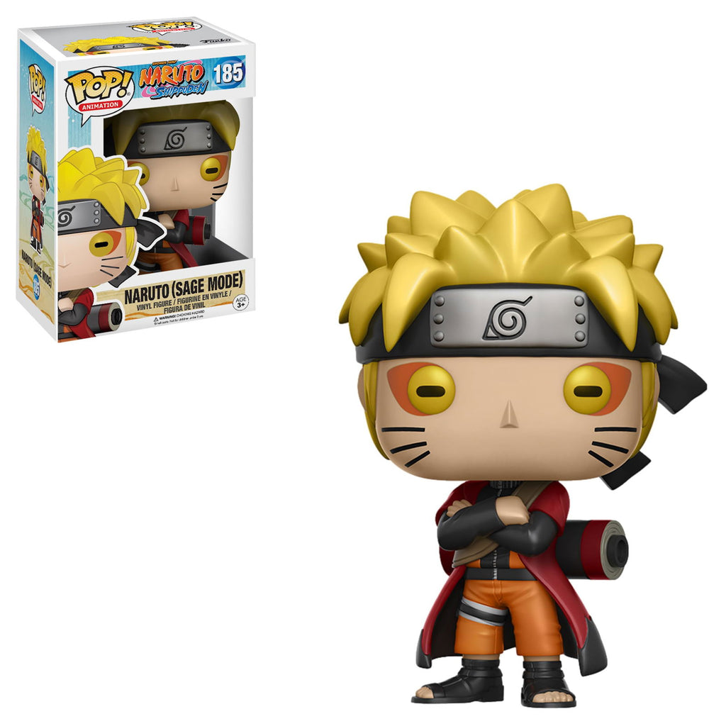 PRE LOVED Funko Pop! Anime #185 Naruto (Sage Mode) - The Geek In Me