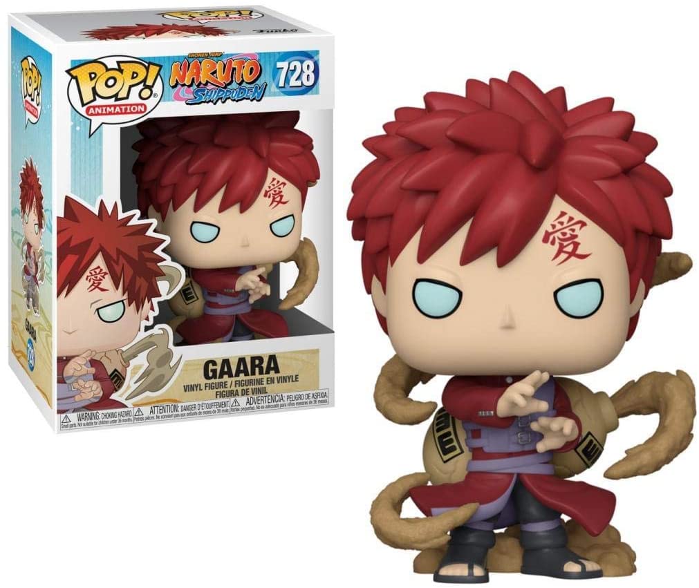 PRE LOVED Funko Pop! Anime #728 Naruto - Gaara - The Geek In Me