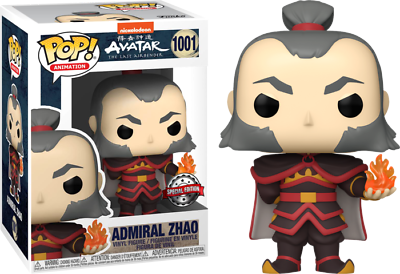 PRE LOVED Funko Pop! Anime Avatar Last Airbender #1001 Admiral Zhao - The Geek In Me