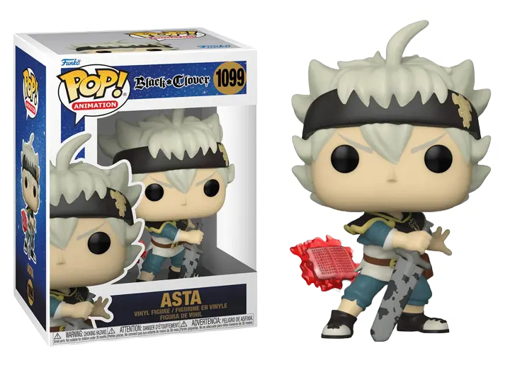 PRE LOVED Funko Pop! Anime Black Clover #1099 Asta - The Geek In Me