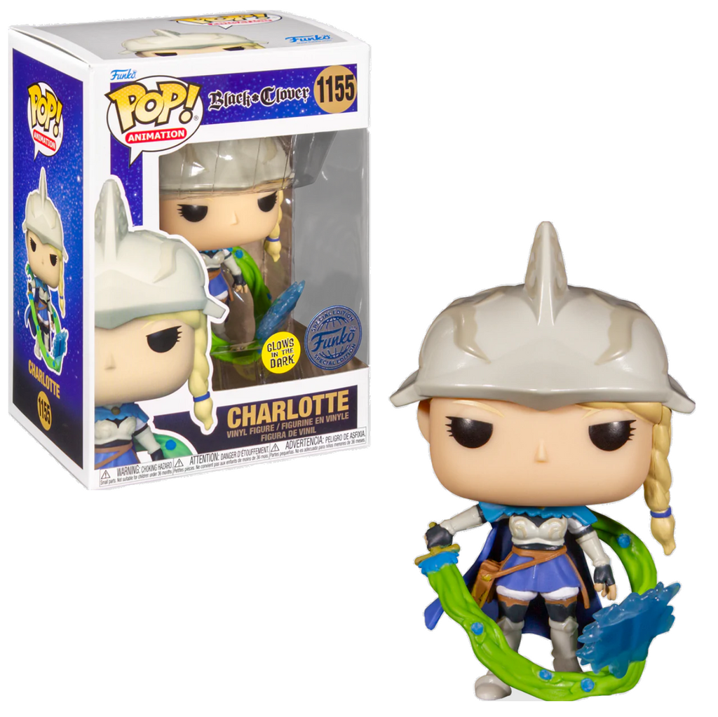 PRE LOVED Funko Pop! Anime Black Clover #1155 Charlotte - The Geek In Me
