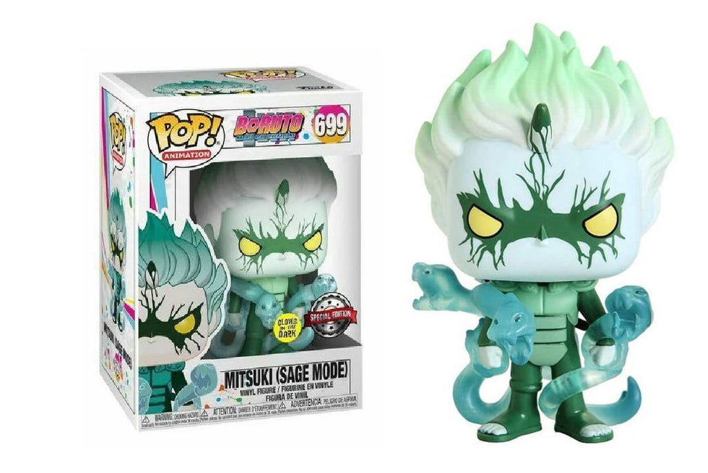 PRE LOVED Funko Pop! Anime Boruto #699 Mitsuki (Sage Mode) - The Geek In Me