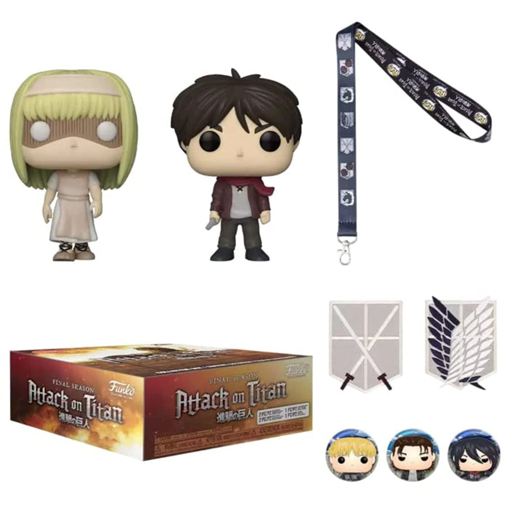 PRE LOVED Funko Pop! Anime COLLECTORS BOX Attack On Titan - The Geek In Me