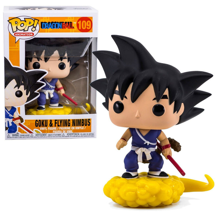 PRE LOVED Funko Pop! Anime DragonBall #109 Goku & Flying Nimbus - The Geek In Me