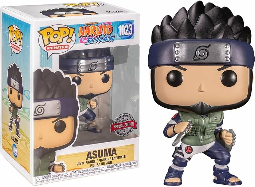 PRE LOVED Funko Pop! Anime Naruto Asuma #1023 - The Geek In Me