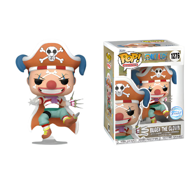 PRE LOVED Funko Pop! Anime One Piece #1276 Buggy The Clown - The Geek In Me