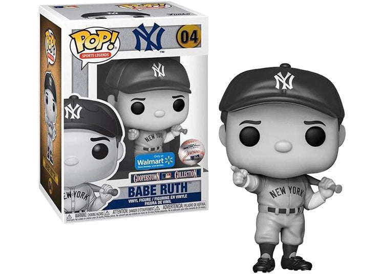 PRE LOVED Funko Pop! Baseball #04 Babe Ruth New York Yankee's - The Geek In Me