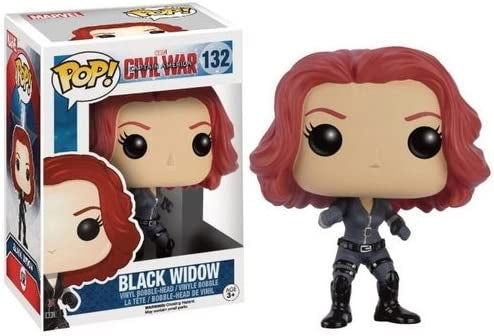 PRE LOVED Funko Pop! Black widow Civil War #132 - The Geek In Me