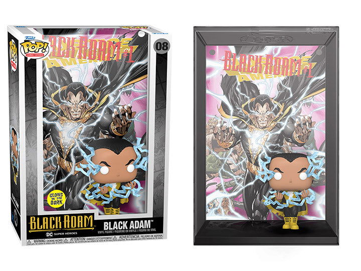 PRE LOVED Funko Pop! Comic Cover DC - Black Adam #08 - The Geek In Me