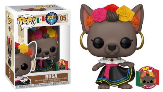 PRE LOVED Funko Pop! Countries #05 Rosa - Italy - The Geek In Me
