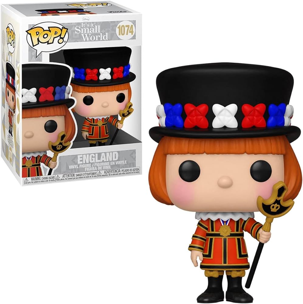 PRE LOVED Funko Pop! Countries #1074 England - The Geek In Me