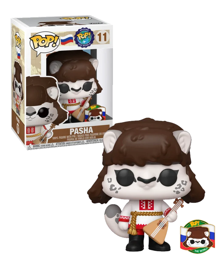 PRE LOVED Funko Pop! Countries #11 Pasha - The Geek In Me