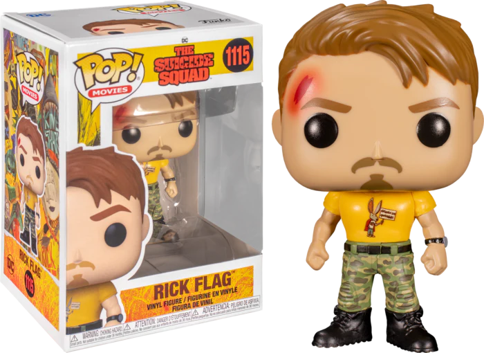 PRE LOVED Funko Pop! DC #1115 Rick Flag - The Geek In Me