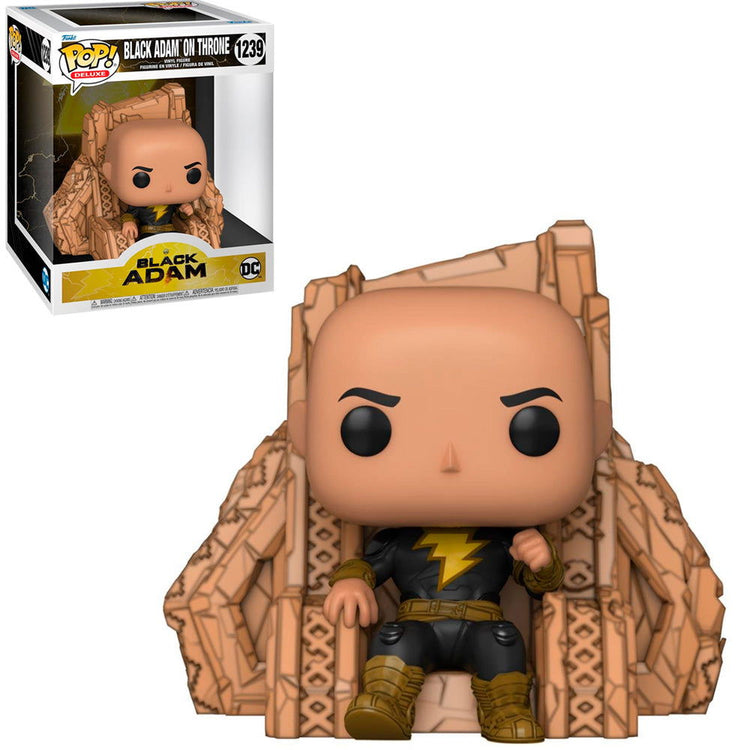 PRE LOVED Funko Pop! DC #1239 Back Adam On Throne - The Geek In Me