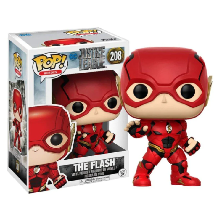 PRE LOVED Funko Pop! DC #208 The Flash - Justice League - The Geek In Me