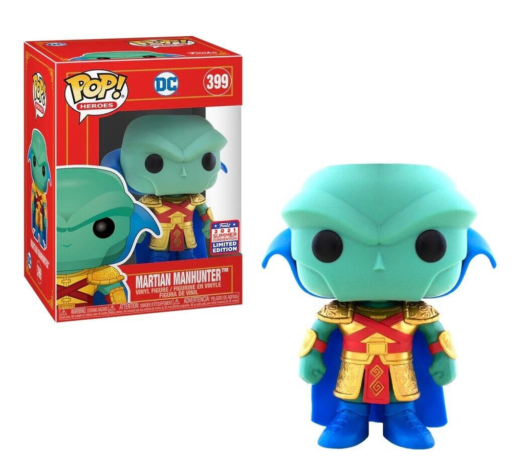PRE LOVED Funko Pop! DC #399 Martian Manhunter - The Geek In Me