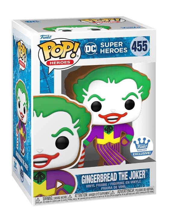 PRE LOVED Funko Pop! DC #455 Gingerbread The Joker - The Geek In Me