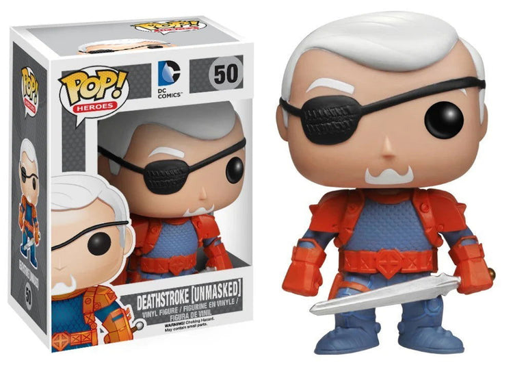 PRE LOVED Funko Pop! DC #50 Deathstroke Unmasked - The Geek In Me