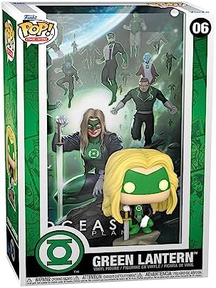 PRE LOVED Funko Pop! DC Comic Cover #06 Green Lantern - The Geek In Me