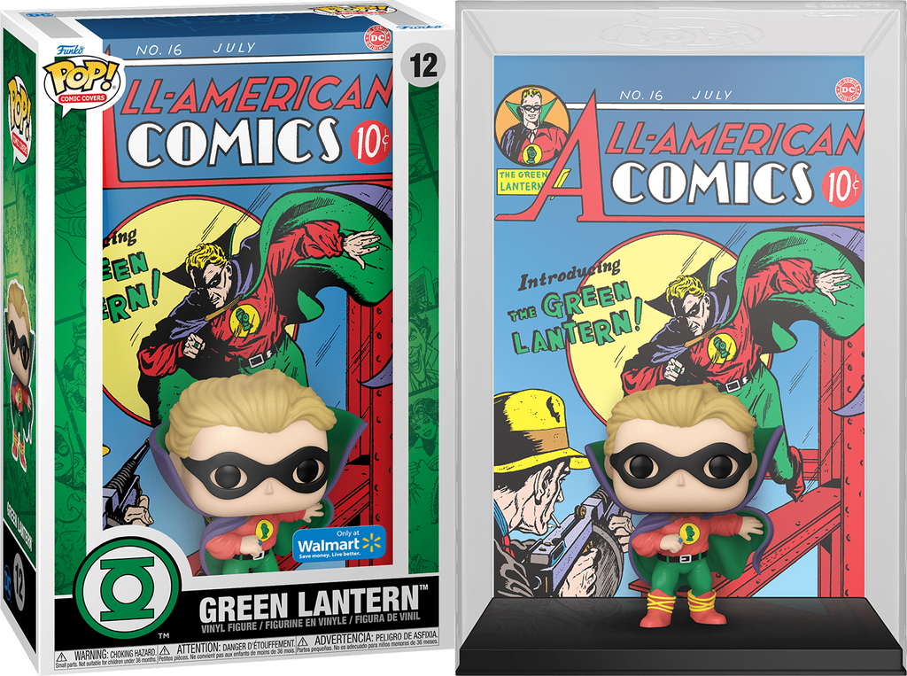 PRE LOVED Funko Pop! DC Comic Cover #12 Green Lantern - The Geek In Me