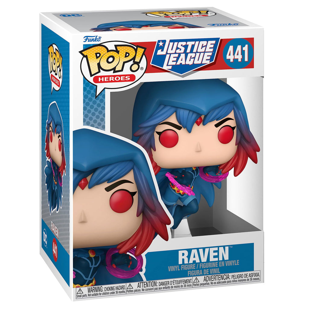 PRE LOVED Funko Pop! DC Justice League #441 Raven - The Geek In Me