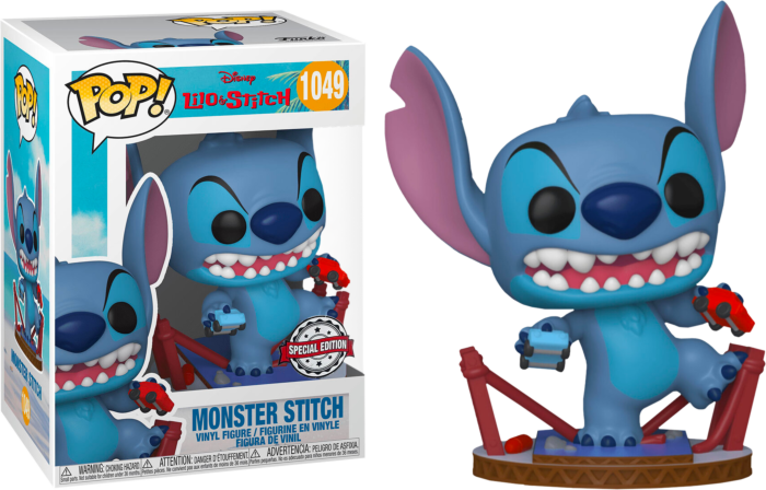 PRE LOVED Funko Pop! Disney #1049 Lilo & Stitch - Monster Stitch Pop! - The Geek In Me