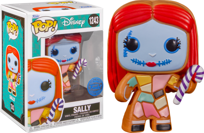PRE LOVED Funko Pop! Disney #1243 Sally (Gingerbread) Halloween - The Geek In Me