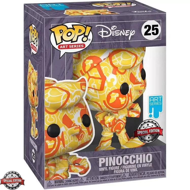 PRE LOVED Funko Pop! Disney #25 Art Deco Pinocchio - The Geek In Me