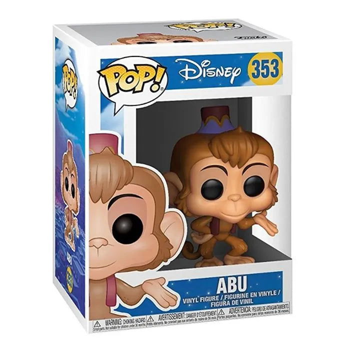 PRE LOVED Funko Pop! Disney #353 Flocked Abu - The Geek In Me