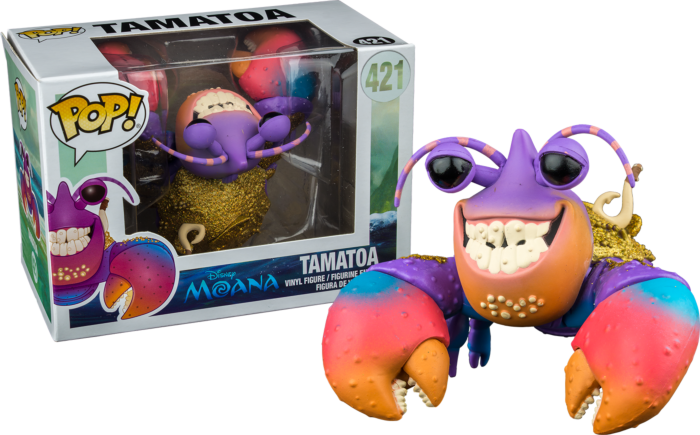 Funko Pop Disney 421 Moana Tamatoa Pop Vinyl Figure The Geek In Me