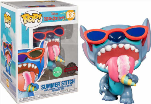 PRE LOVED Funko Pop! Disney #636 Summer Stitch - The Geek In Me