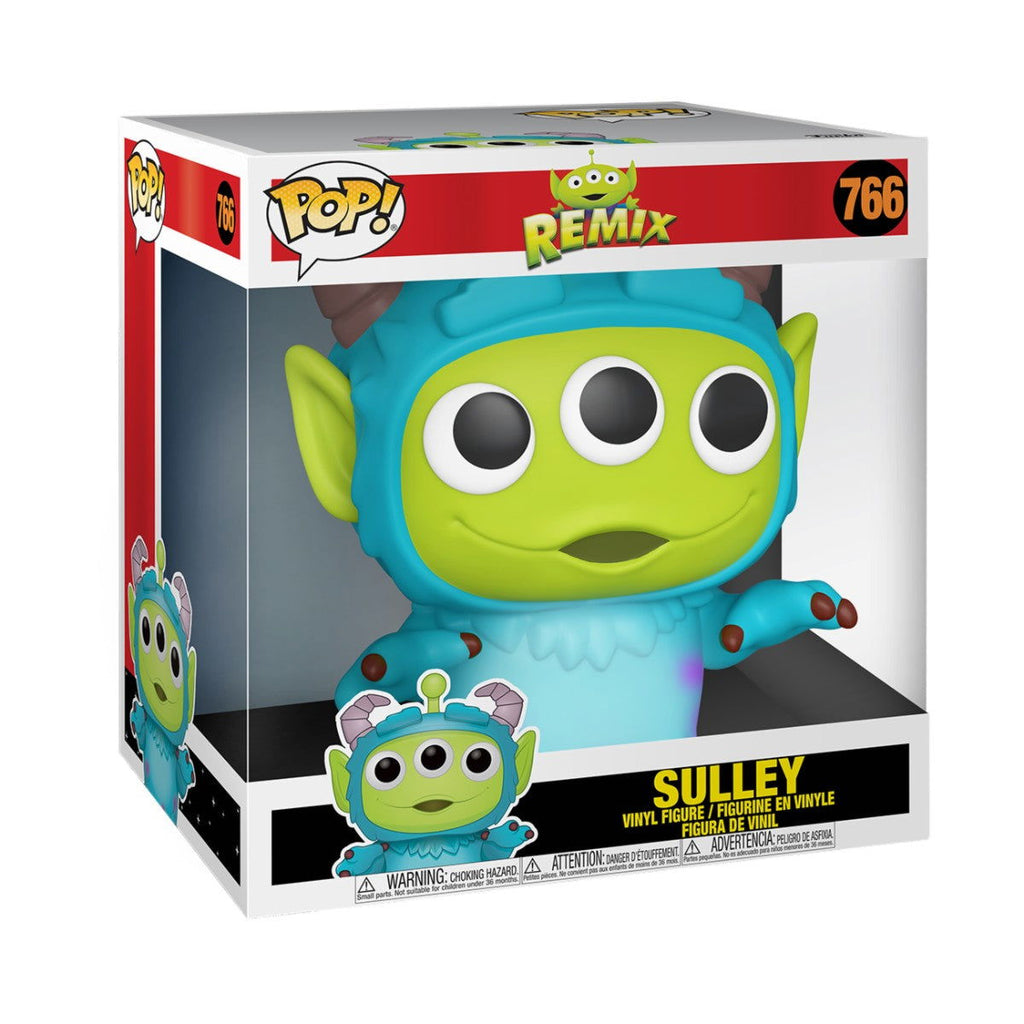 PRE LOVED Funko Pop! Disney Alien Remix Sulley 10” - The Geek In Me