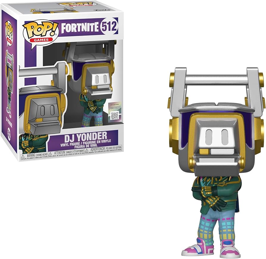 PRE LOVED Funko Pop! Games #512 DJ Yonder - Fortnite - The Geek In Me