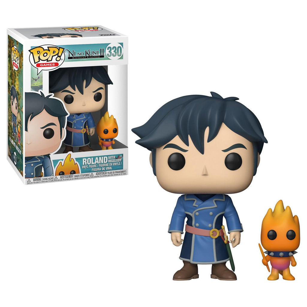 PRE LOVED Funko Pop! Games Roland With Higgledy #330 - The Geek In Me