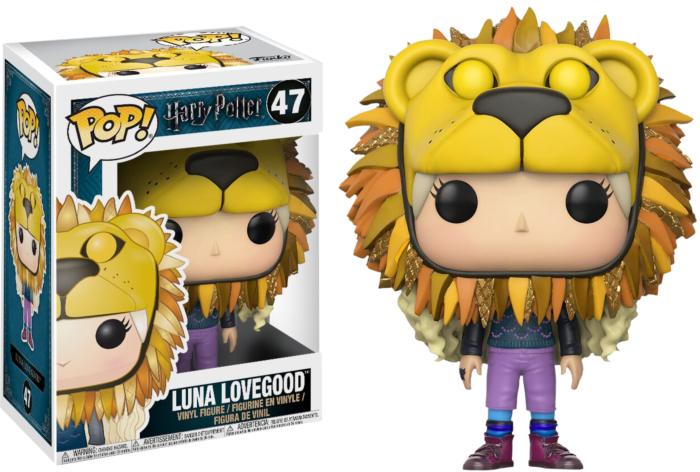 PRE LOVED Funko Pop! Harry Potter - Luna Lovegood (Lion Hat) Pop! Vinyl Figure - The Geek In Me