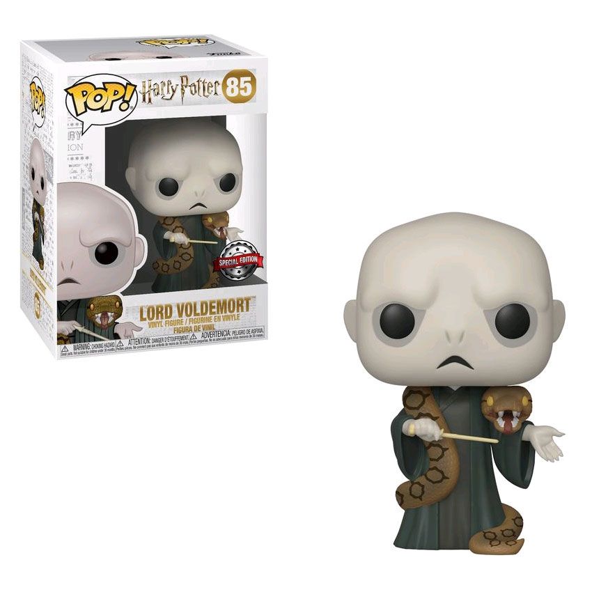 PRE LOVED Funko Pop! Harry Potter #85 Voldemort W/ Nagiri - The Geek In Me